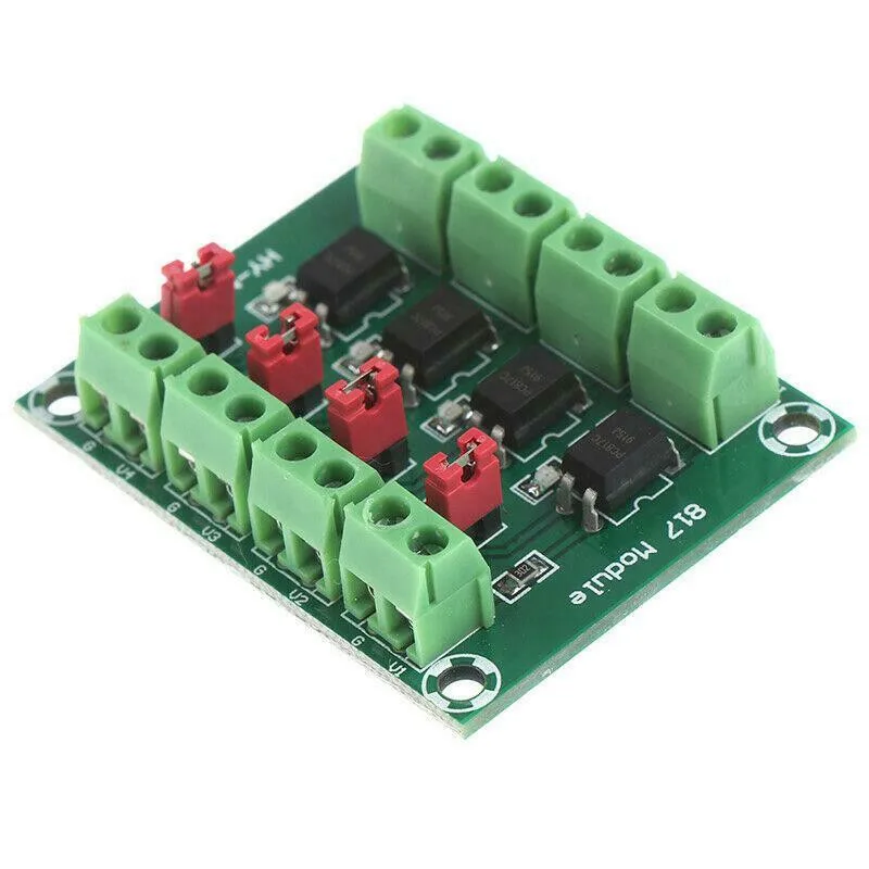 

3.6-30V Optocoupler Module 4-Channel 48x38mm Board For Arduino Isolation