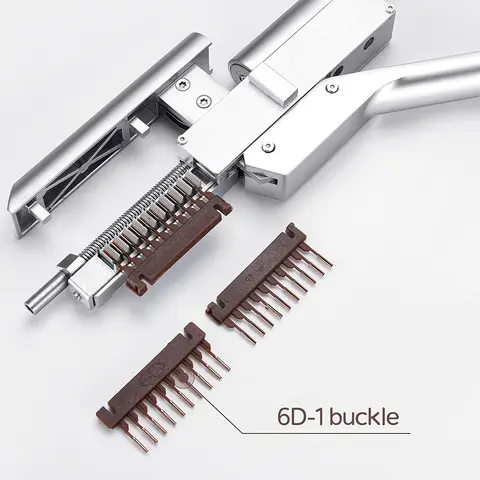 Машина для наращивания волос 6D-1, человеческие волосы для соединения, пряжка для волос, зажим, салонное оборудование, не оставляет следов