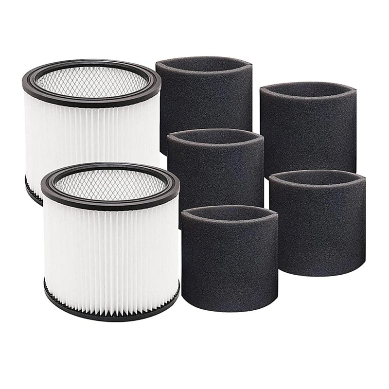 

Replacement 90304 Foam Sleeve Filter for Shop-Vac 90304 90350 90333 for Most Wet/Dry Vacuum Cleaners Above 5 Gallons