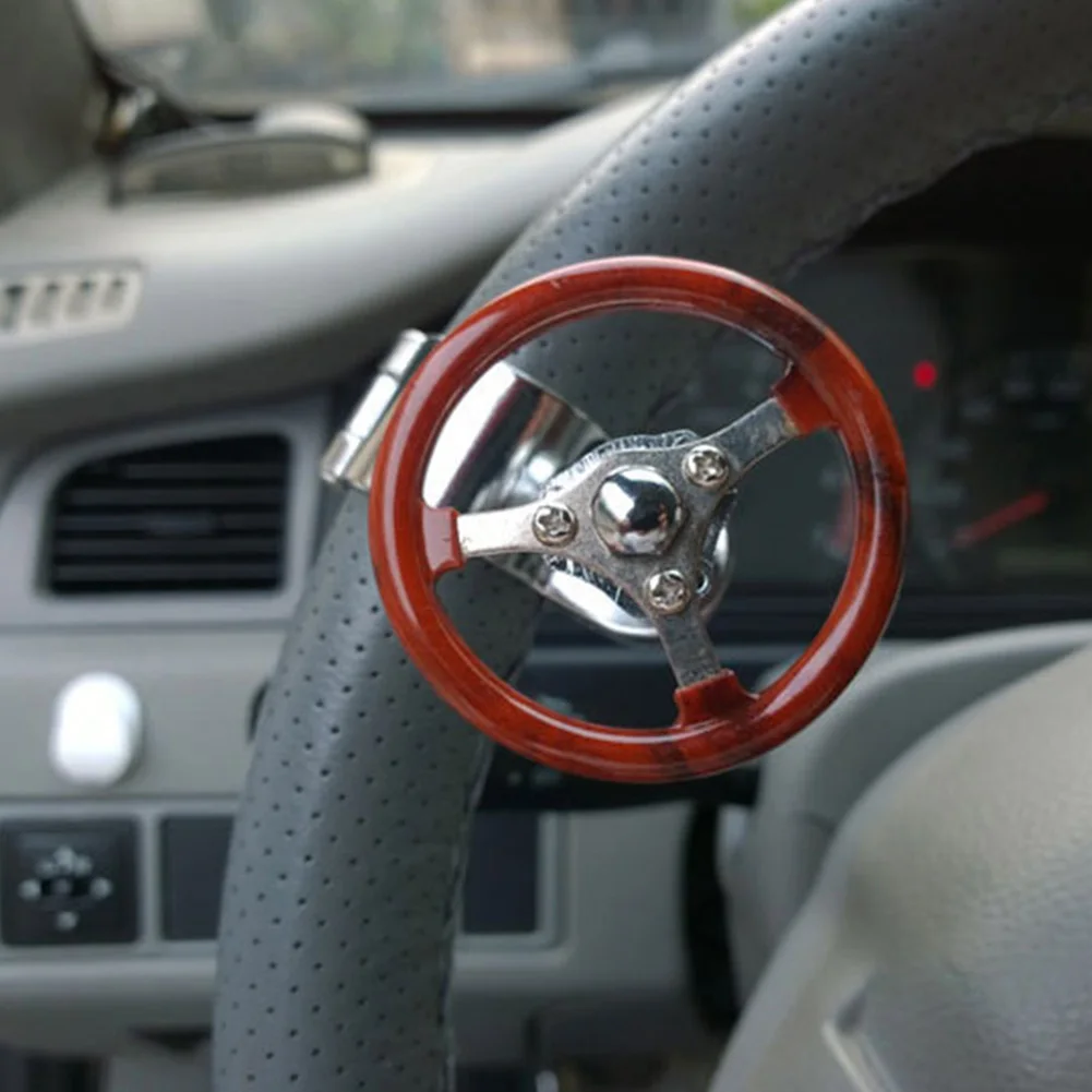 

Spinner Knob Beginner Booster Steel Bearing Tool Universal Driving Turning Hand Control Helper Car Accessories Steering Wheel