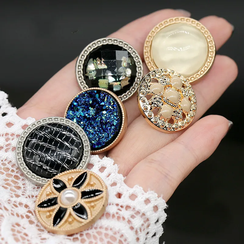 пуговицы Пальто на пуговицах модная женская одежда костюм декоративные кнопки