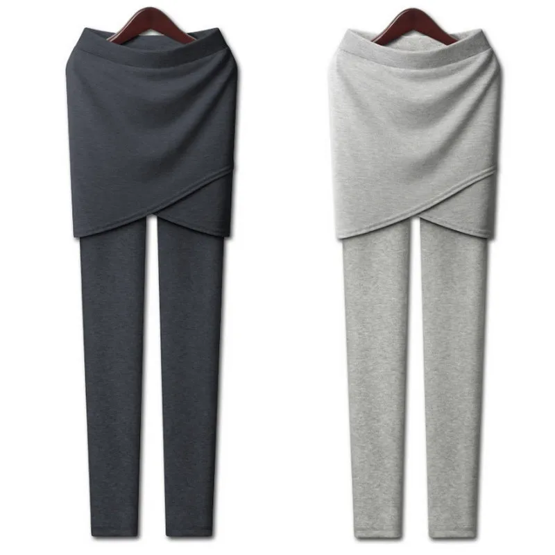 Юбка пачка леггинсы размера плюс для женщин фитнес весенние штаны 2021 крест