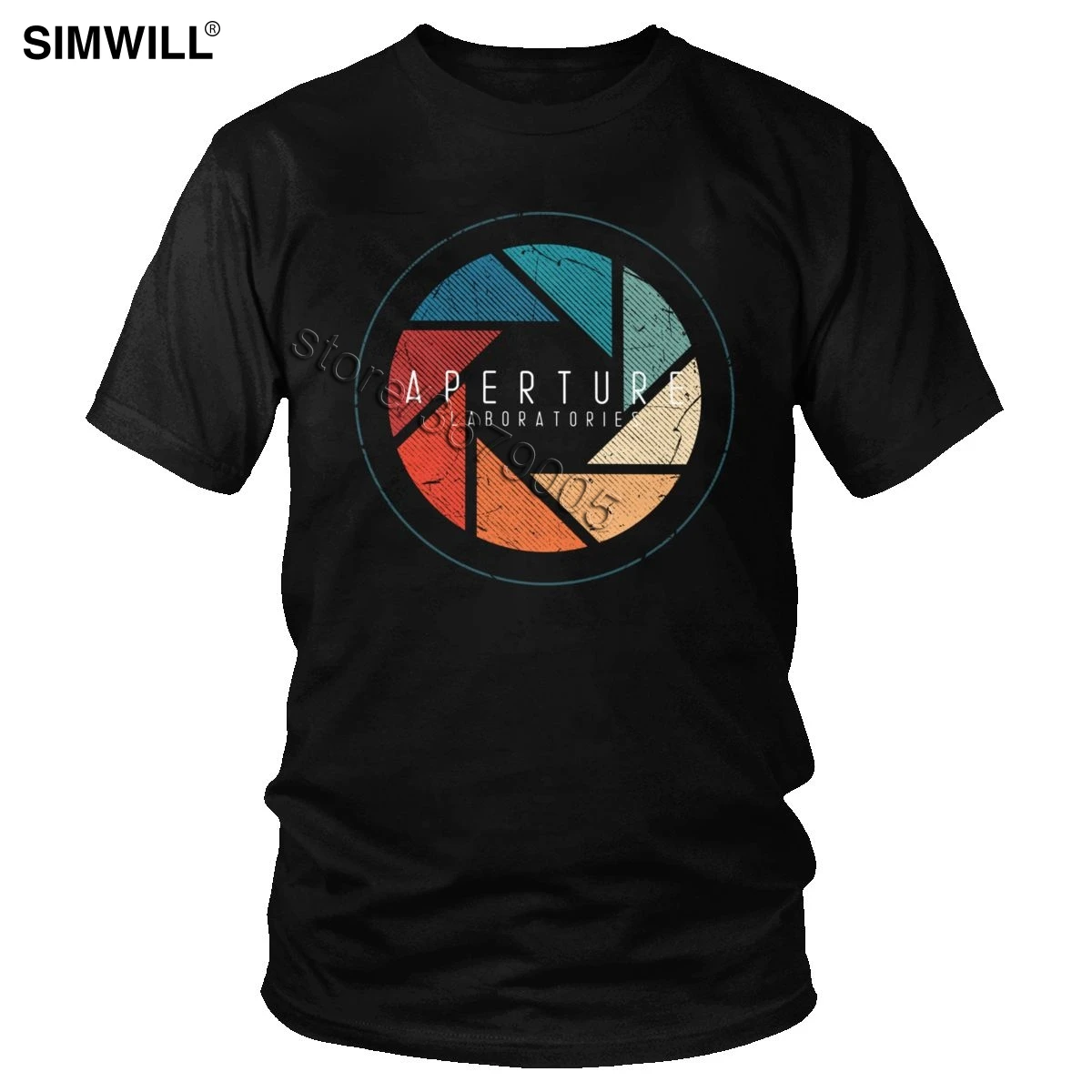 

Vintage Camera Lover T Shirt for Men Leisure Pure Cotton Tees Round Neck Short Sleeve Streetwear T-shirt Video Game Tops Gift