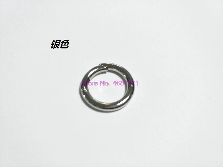 От DHL 2000 шт пружинный ворот уплотнительное кольцо открывающийся брелок кожаная