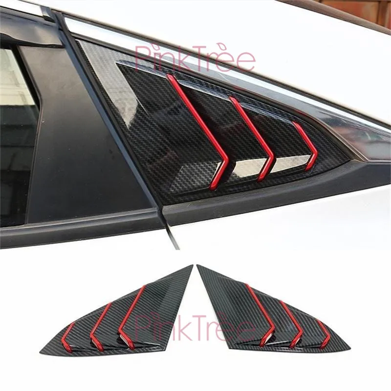 Для Honda Civic 2016 2017 2018 задний затвор кузова ложный воздушный выход Тюнинг автомобиля