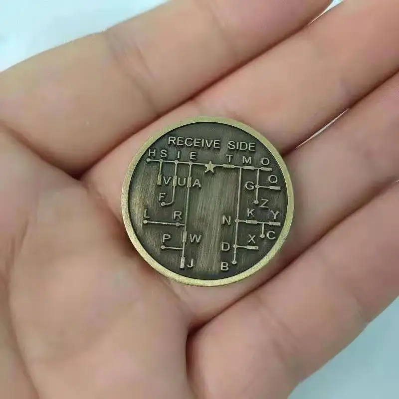 

Тренировочная Монета Key CW Morse для любителей радио новичков