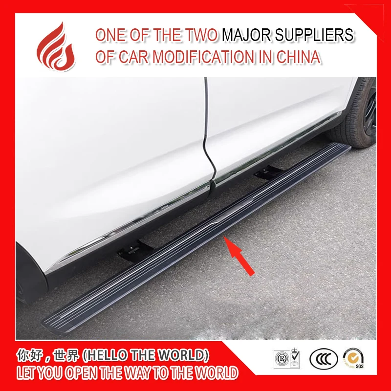 

Высокое качество алюминиевый сплав автоматическое масштабирование электрическая педаль боковая ходовая доска для Nautilus 2019