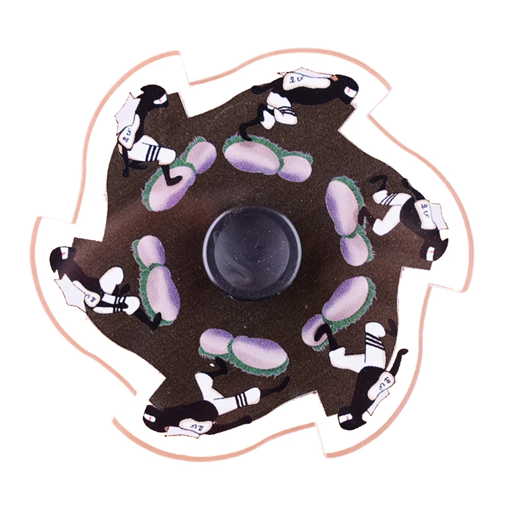 Антистрессовый ручной Спиннер гироскоп Мультяшные животные анимация бег комикс