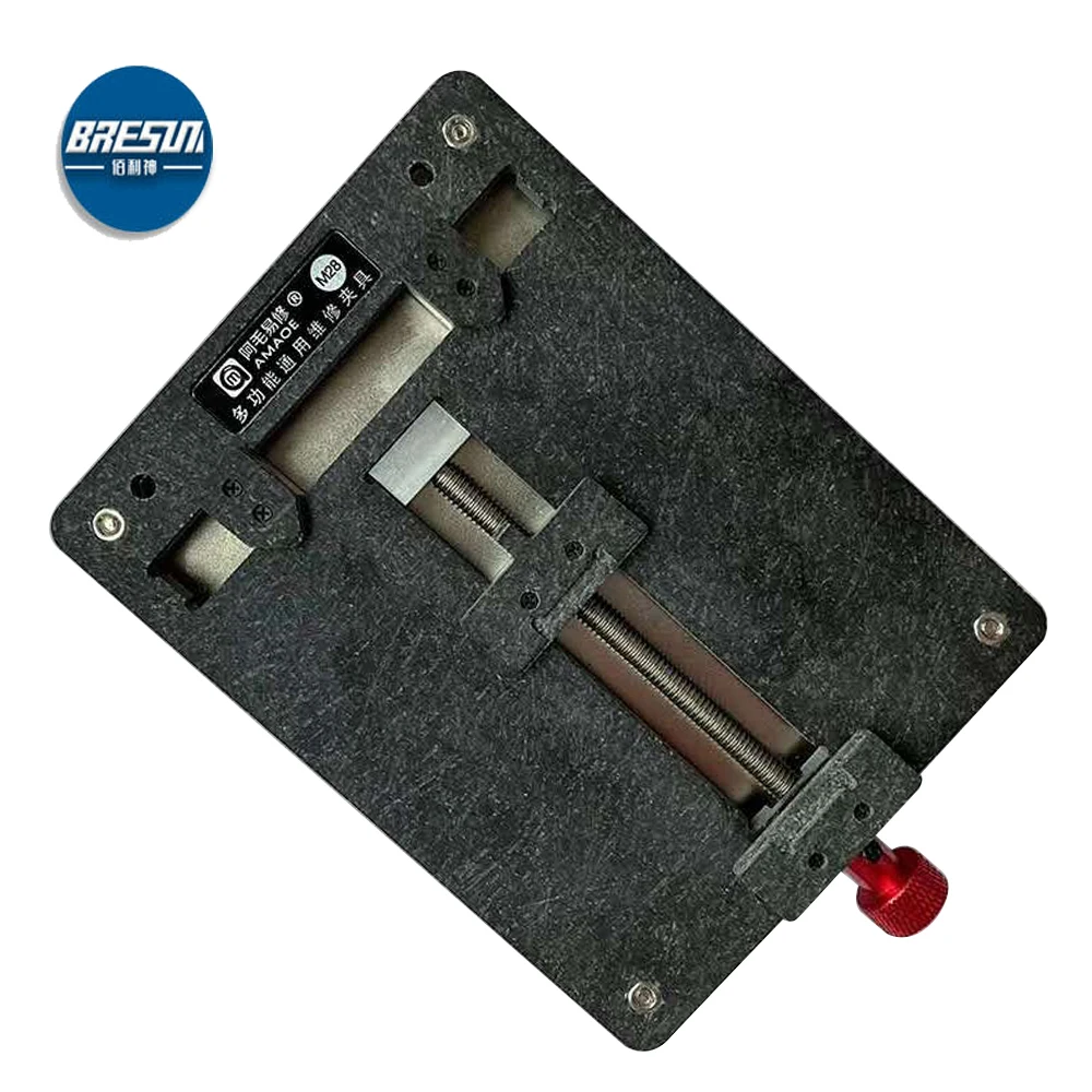 

AMAOE M28 Motherboard Soldering Repair Fixture for iPhone Repair PCB Fixture Holder Circuit Board Fixture Phone Repair Fixture