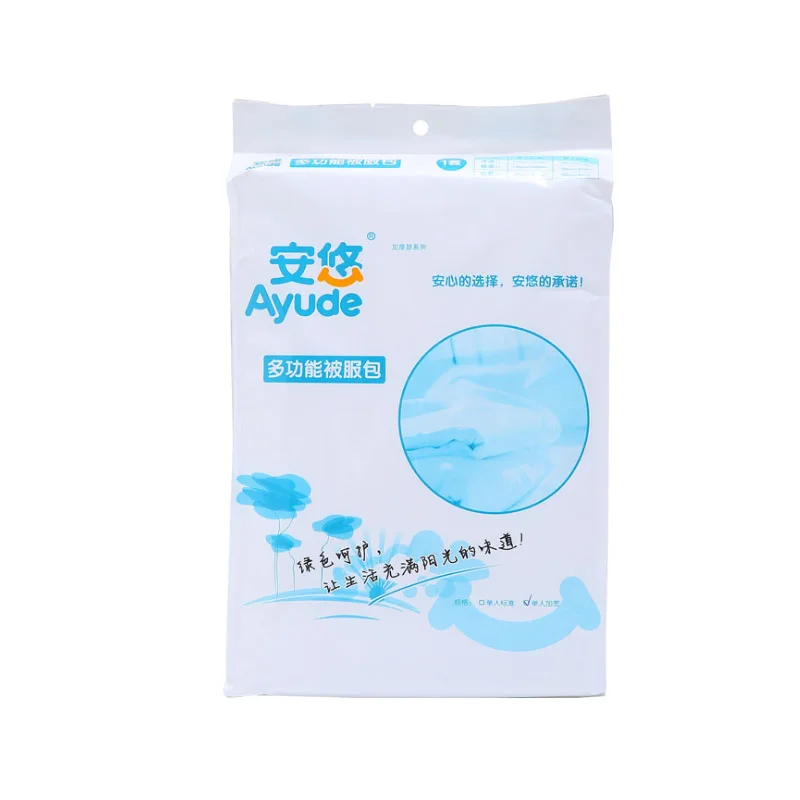 Портативное одноразовое покрывало для белых простыней принадлежности гостиниц