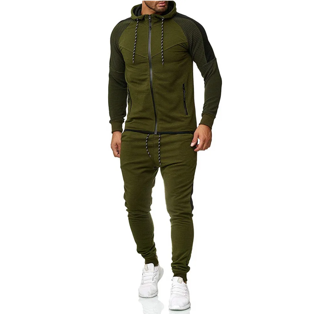 CYSINCOS спортивный костюм с капюшоном, мужские комплекты для бега Homme из двух частей, белые мужские спортивные костюмы с капюшоном, спортивные костюмы, осенние спортивные костюмы