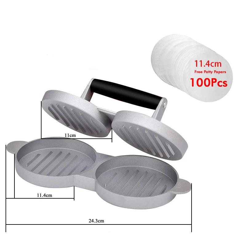 Алюминиевая двухсторонняя антипригарная форма для тортов барбекю аксессуары