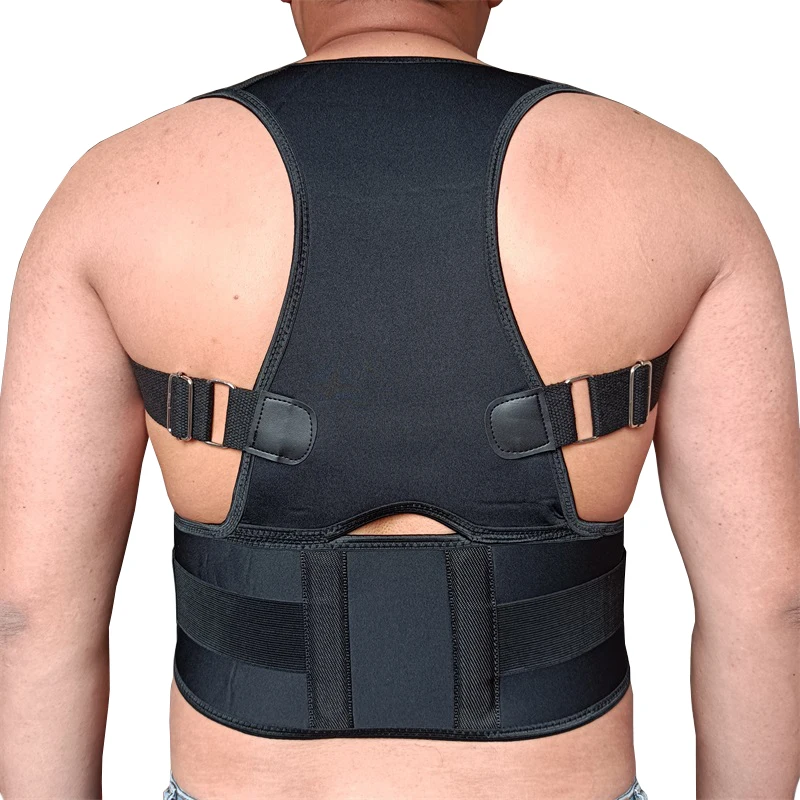 

Magnetic Therapy Adult Back Corset Shoulder Lumbar Posture Corrector Bandage Spine Support Belt Back Support Posture Correct