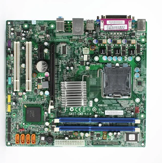 

For ECS G41T-CM3 Desktop PC Motherboard LGA 775 DDR3 H61 USB2.0 Original Used Motherboard 100% Tested working