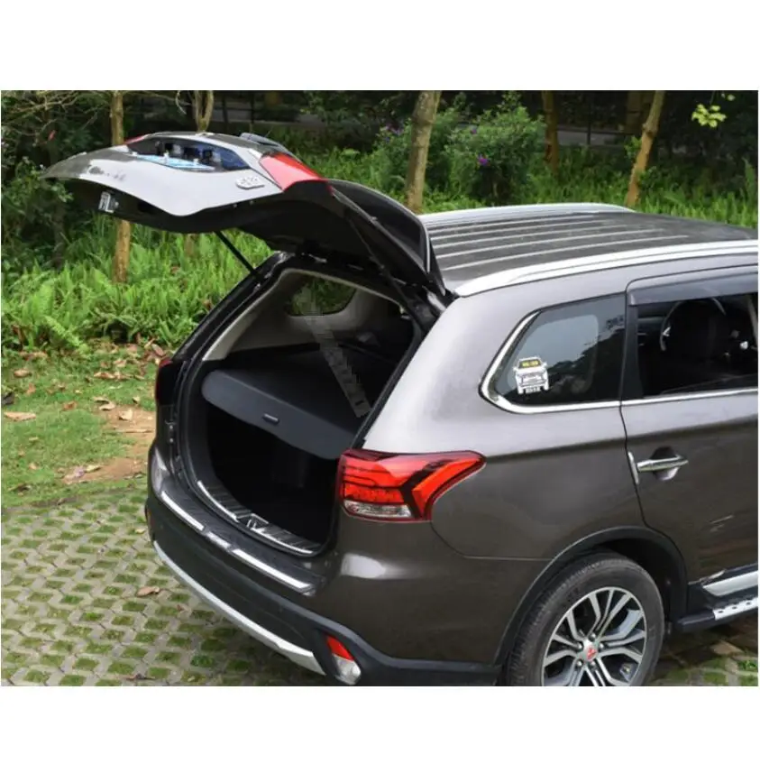 Защитный чехол для багажника, для Mitsubishi Outlander, электрический переключатель, аксессуары для задней двери