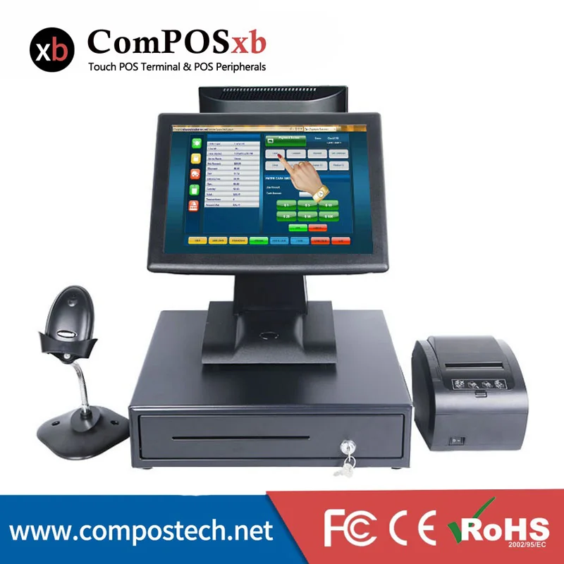 ComPOSxb все в одном pos заводская цена точка продажи система кассовых аппаратов