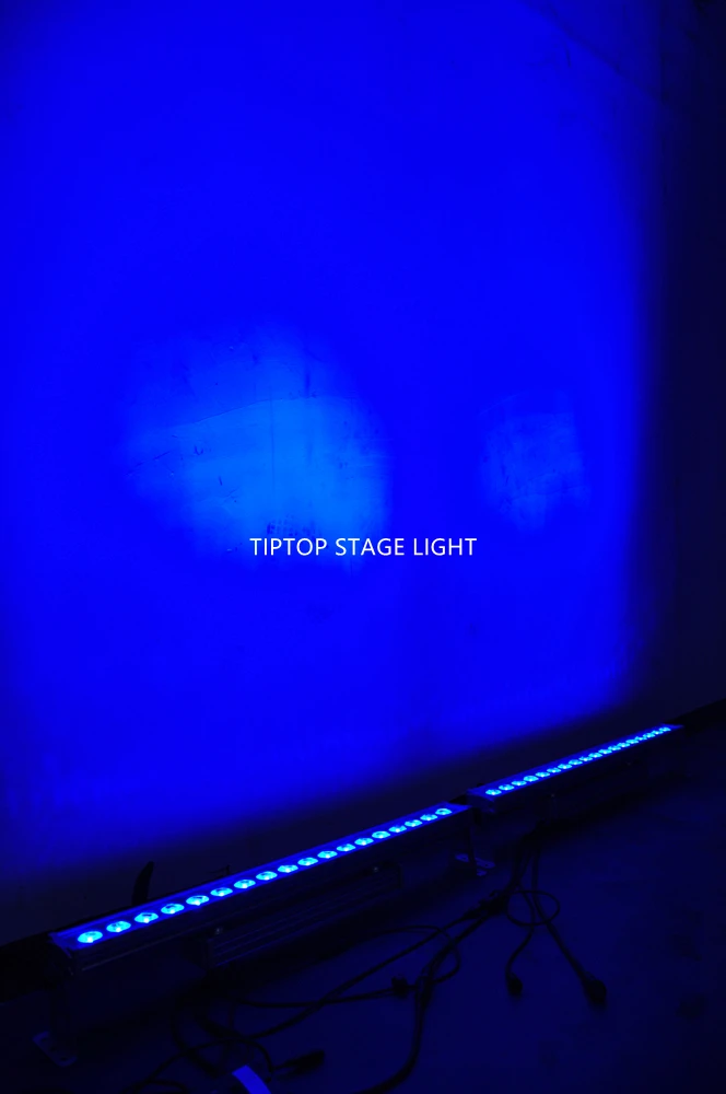 5IN1 Flightcase Packing 220W Aluminum RGBWAP Color Transforming Outdoor Led Wall Washer Garden Light DMX512/Manual Change | Лампы и