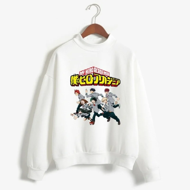 

Japanese Manga My Hero Academia Printed Sweatershirt Cozy Sweatshirts