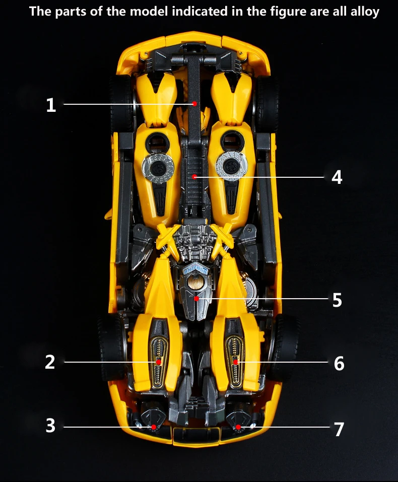 23 см YX трансформация MMP03 модель Camaro bbbumbleb боевые лезвия MPM03 металлическая часть фигурка деформированная игрушка робот автомобиль Hornet
