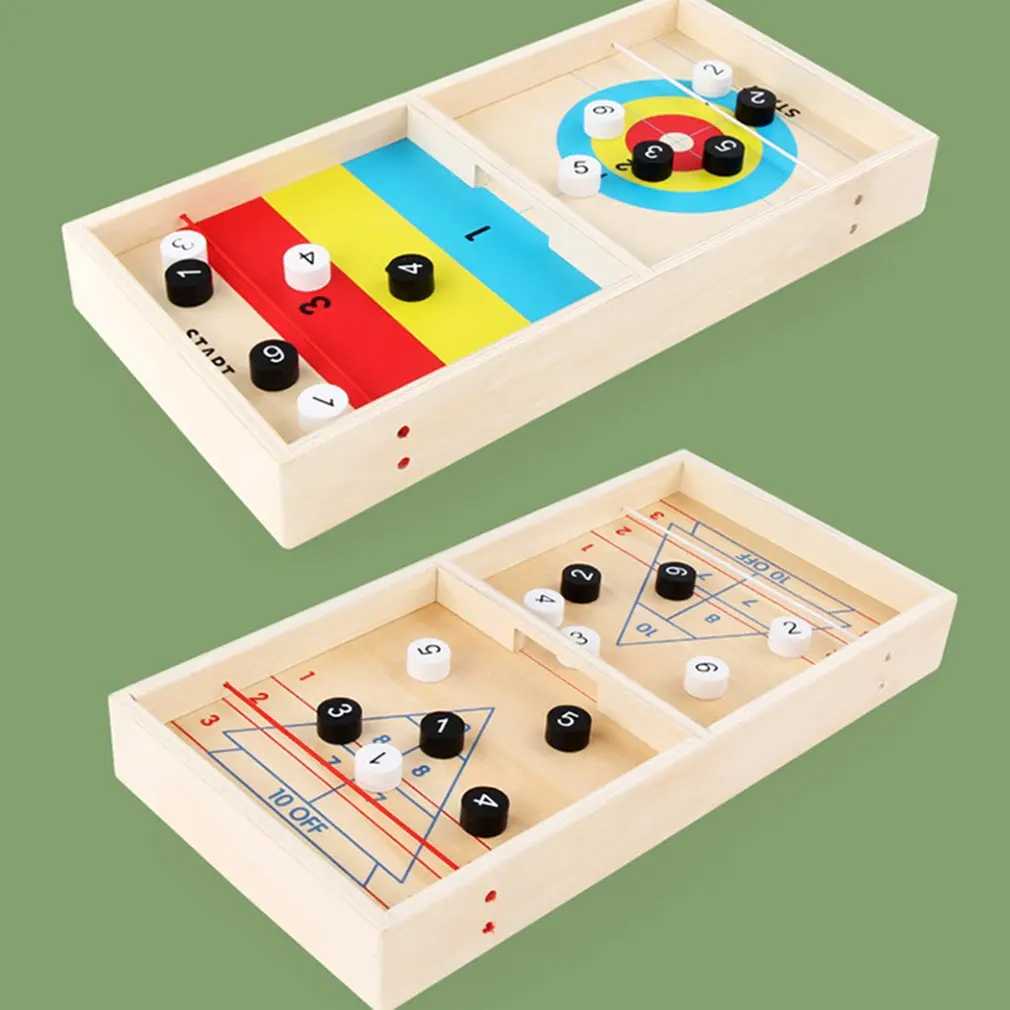 

Table Fast Hockey Sling Puck Game Paced Sling Puck Winner Fun Toys Party Game Toys For Adult Child Family Home Board Game