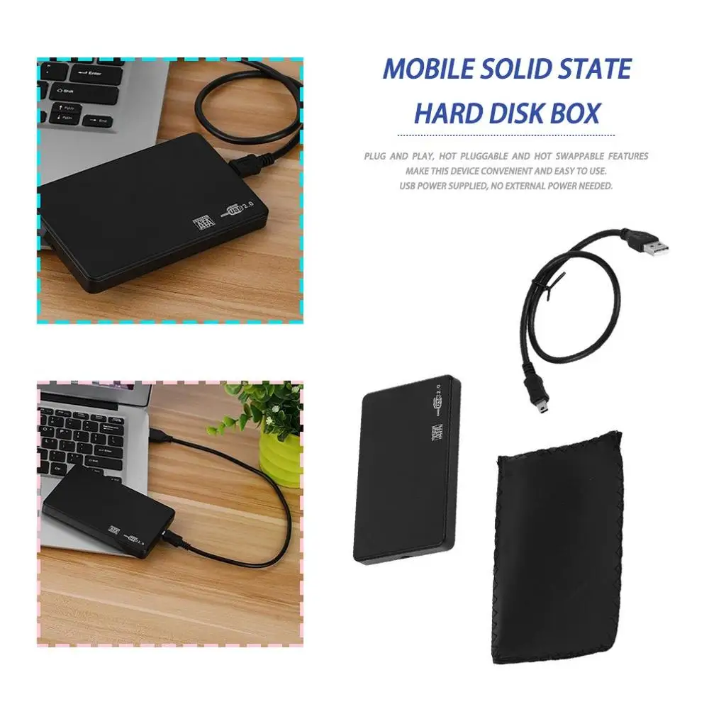 2 5 дюймов USB HDD чехол Sata 0 жесткий диск SATA внешний корпус для жесткого диска с