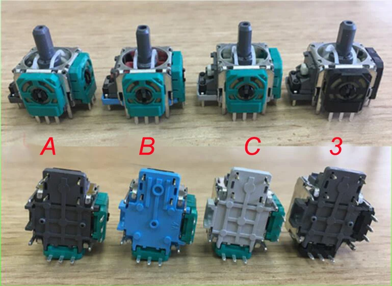 2 шт. Оригинальный Новый аналоговых джойстика Джойстик 3D Стик для PS4 PS3 контроллер