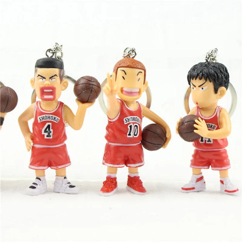 5 шт. подвеска в виде фигурок SLAM DUNK ханамичи сакураги рукава искусственная кожа