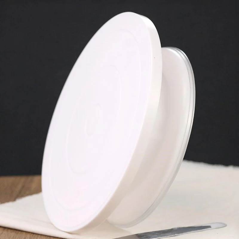 1 шт. Вращающаяся круглая проигрыватель свадебный торт ко дню рождения для Diy