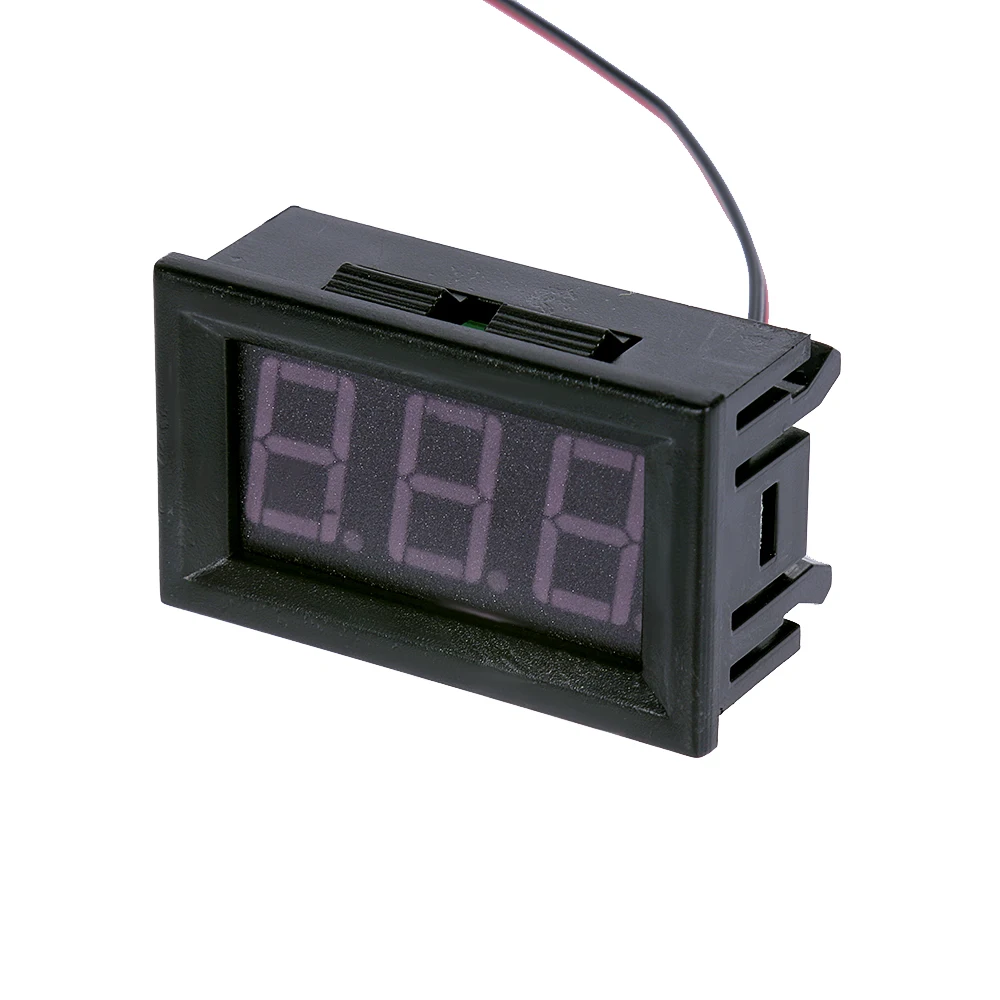 Цифровой мини вольтметр амперметр 0 56 дюймов светодиодный ная панель постоянного