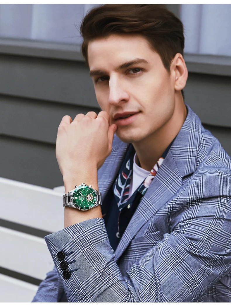 Tourbillon механические часы для мужчин Топ люксовый бренд карнавальные часы спортивные автоматические часы водонепроницаемые мужские часы Relogio светящиеся