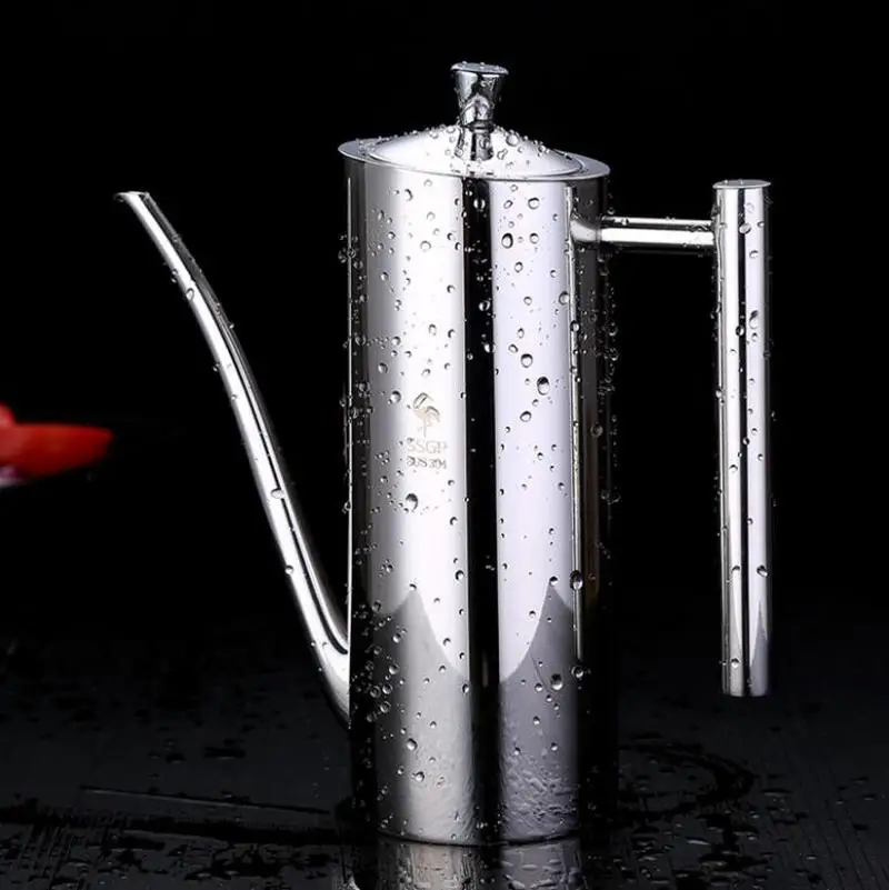 Бутылка оливкового масла из нержавеющей стали 500/700 мл диспенсер для уксуса