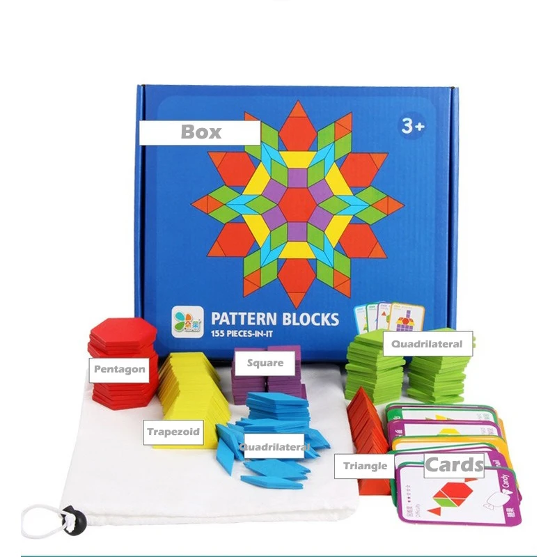 Пазл детский деревянный разноцветный 155 шт. | Игрушки и хобби