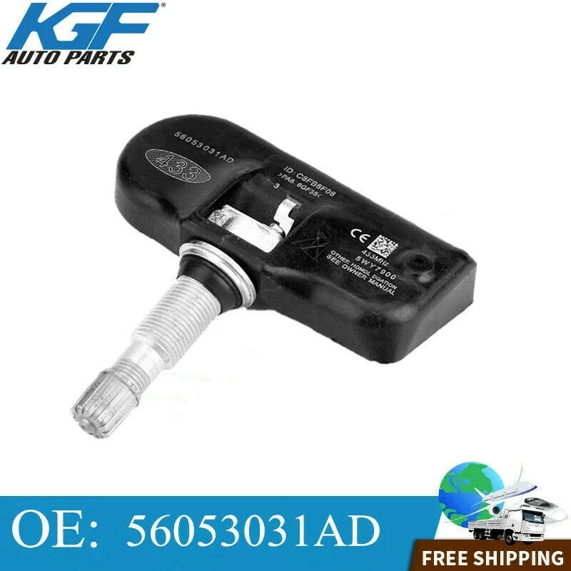 

Tire Pressure Sensors For Chrysler Dodge Jeep 56053031AD Tire Pressure Gauge 433 MHz TS-CH10 Car Accessories TPMS Sensor