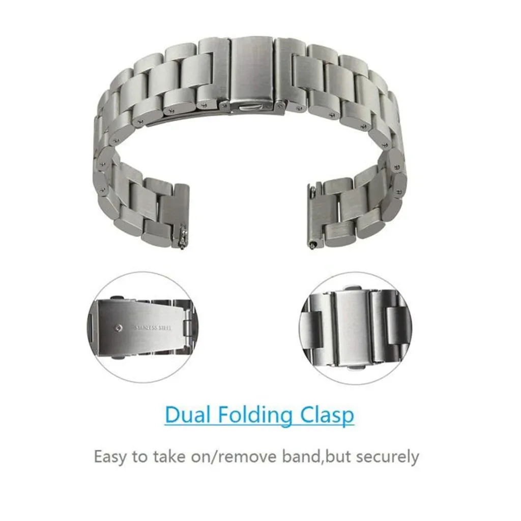 

Stainless SteelBand Wrist For Huawei Watch GT2 46mm Stainless Steel Quick Release Band Smart Watch Bracelet Accessories #LR3