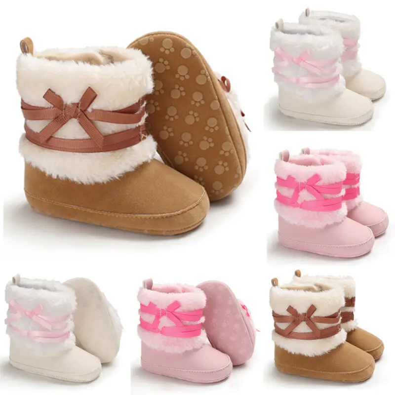 Детские зимние ботинки для мальчика пинетки малышей детская обувь новорожденных