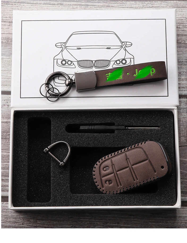 Чехол для ключей Jeep Guide, чехол для ключей Jeep Liberty Freedom Grand Commander Grand Cherokee