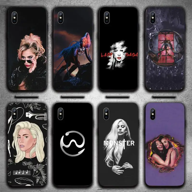 Lady gaga American famous singer Phone Case For iphone 12 11 13 7 8 6 s plus x xs xr pro max mini
