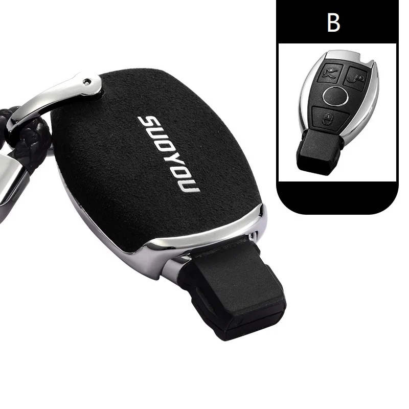 Чехол для автомобильного ключа чехол из натуральной кожи оцинкованный сплав