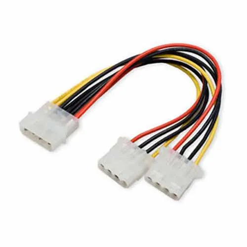 

4-контактный разъем IDE 1-to-2 Molex IDE блок питания Y-разветвитель Удлинительный кабель