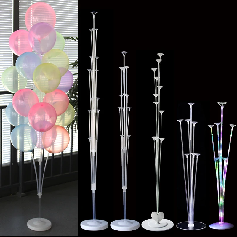 Светодиодный светильник шар палку День рождения украшения Детские прозрачные