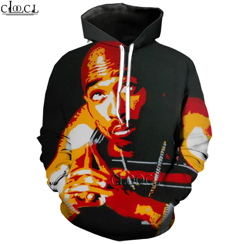

HX 2021 Men Women 3D Print Rapper Amaru Shakur 2pac Tupac Hoodies Unisex Hipster Casual Tracksuit All-match Tops Drop Shipping