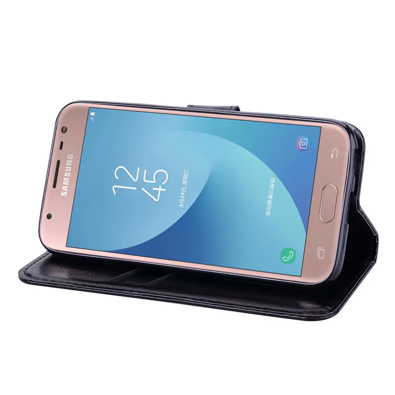 Кожаный чехол-книжка для samsung j5, чехол для samsung Galaxy J5, чехол J530 SM-J530F, чехол для samsung J5, чехол