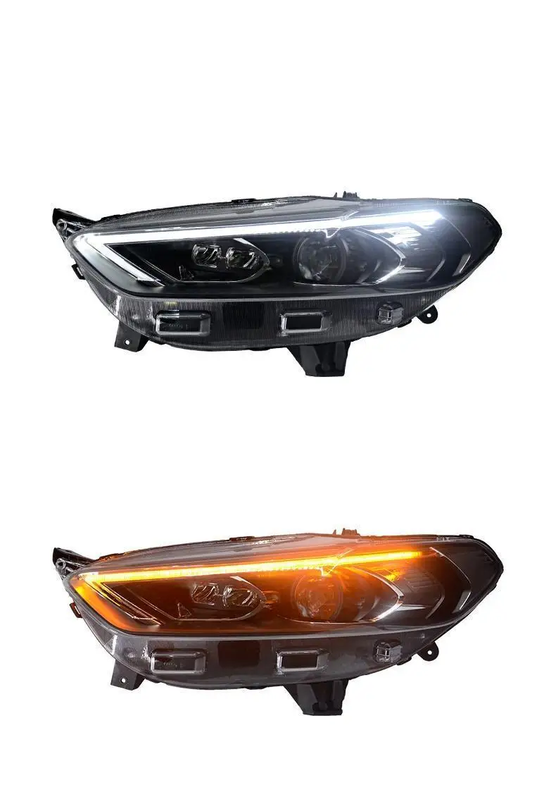 Drl Luces Para Auto Assessoires светодиодные боковые поворотники Automovil фары Задние Автомобильные фары в сборе 13 14 15 16 для Ford Mondeo