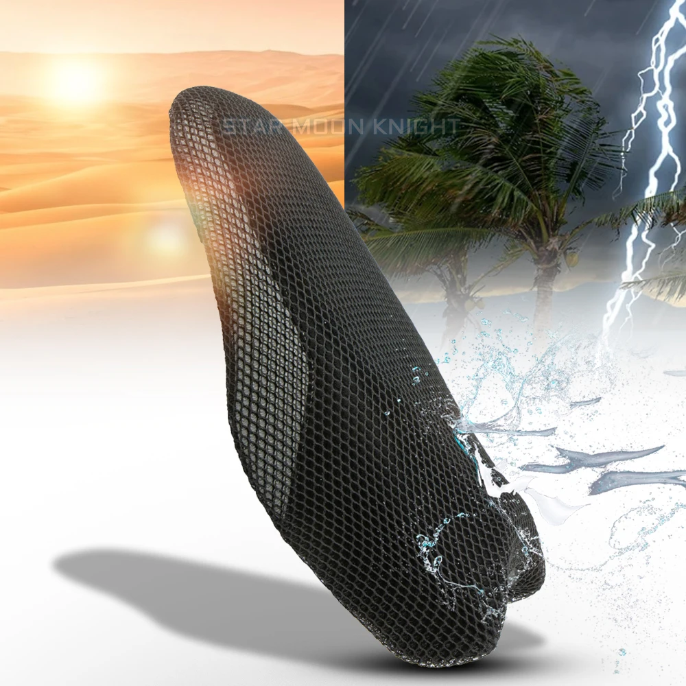 Чехлы на сиденья мотоцикла мопеда скутера противоскользящие водонепроницаемые