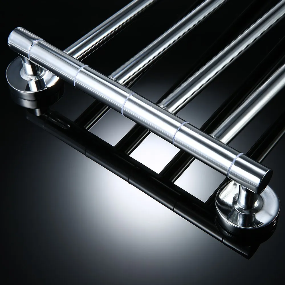 Компактный настенный поворотный держатель для полотенец из нержавеющей стали