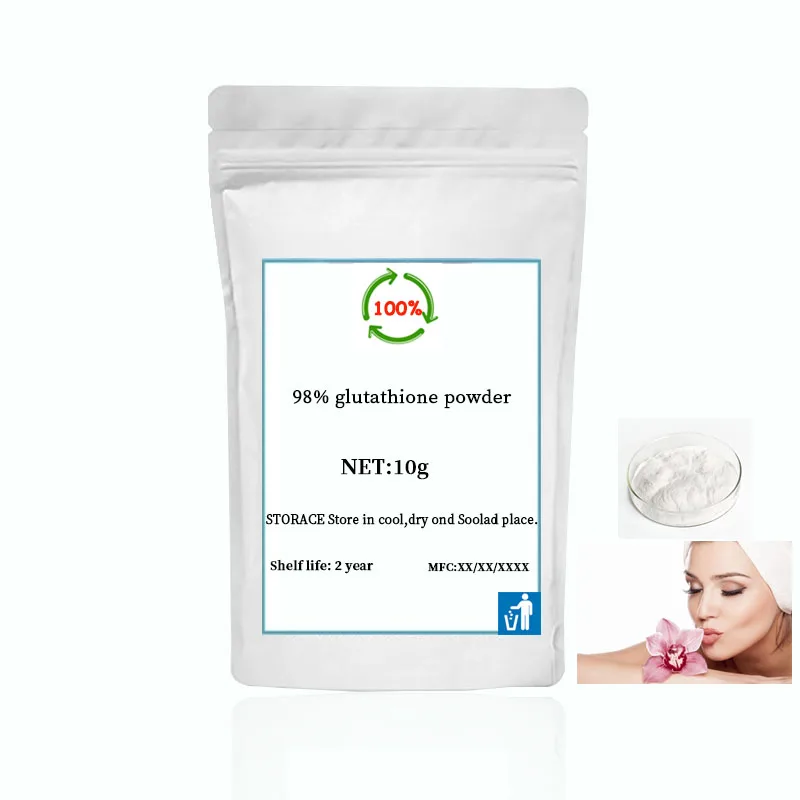98% порошок глутатиона отбеливающая кожа для устранения морщин сужения пор