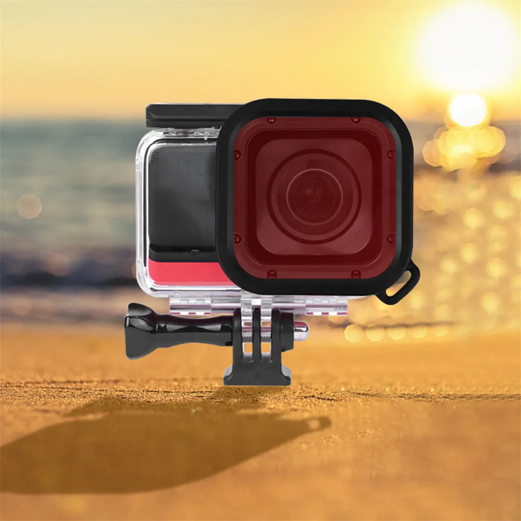 Водонепроницаемый корпус для камеры Цветной фильтр объектива Insta 360 One R детская