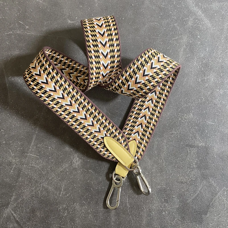 5 cm Wide Color Canvas Padded Bag Bag Strap Shoulder Strap Diagonal  Belt Bag Accessories DIY Bag Strap