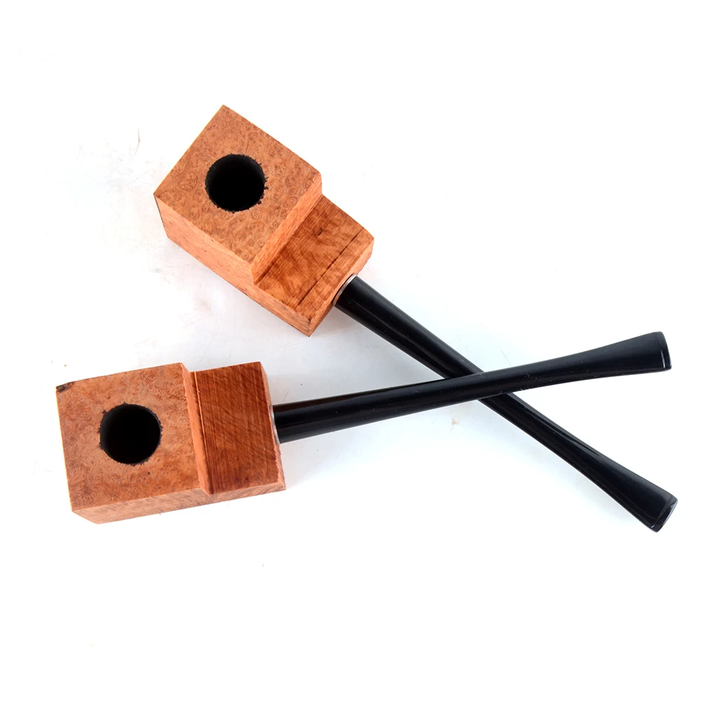 Трубка для курения табака Briar деревянный блок предварительно просверленные