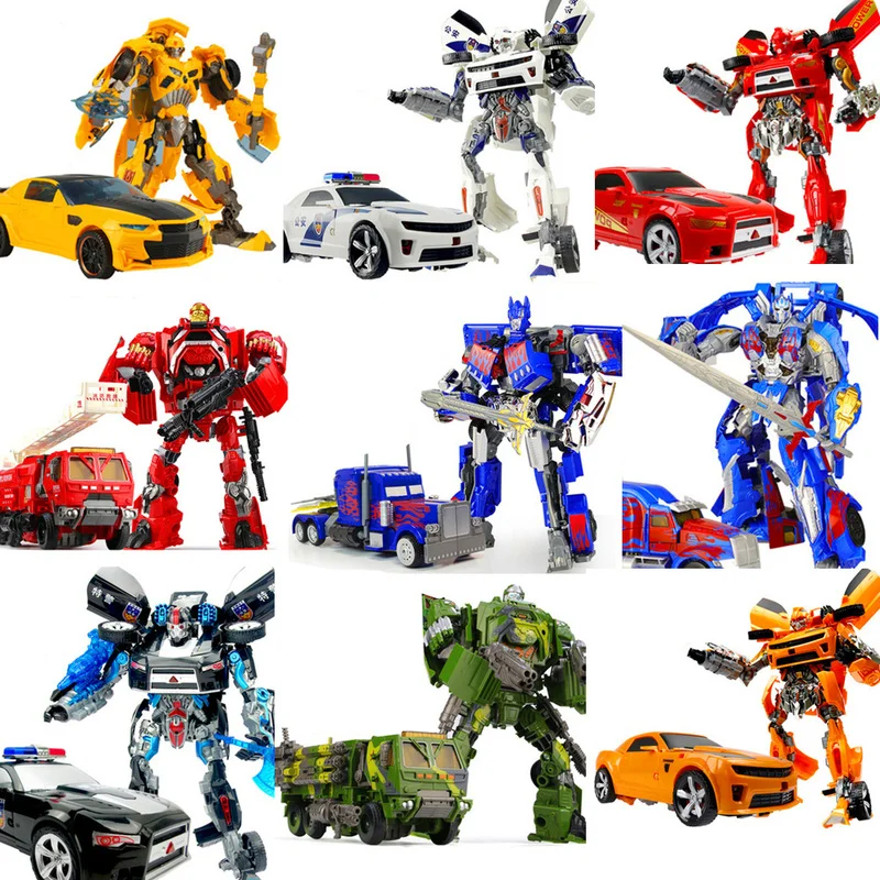 Hasbro Трансформеры autobot Optimus Prime Bumblebee робот автомобиль деформированный аниме звук